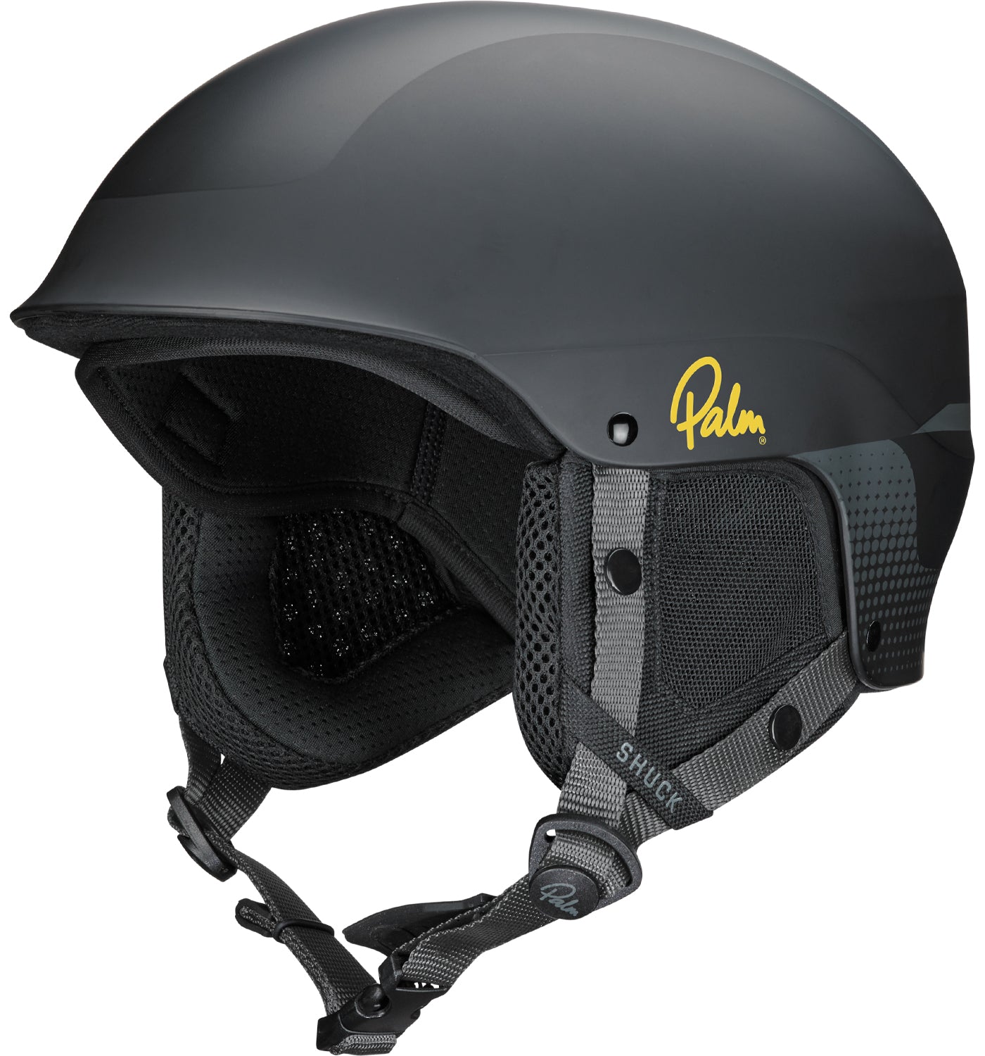 The Black Shuck 2.0 Watersports helmet, made by Palm Equipment