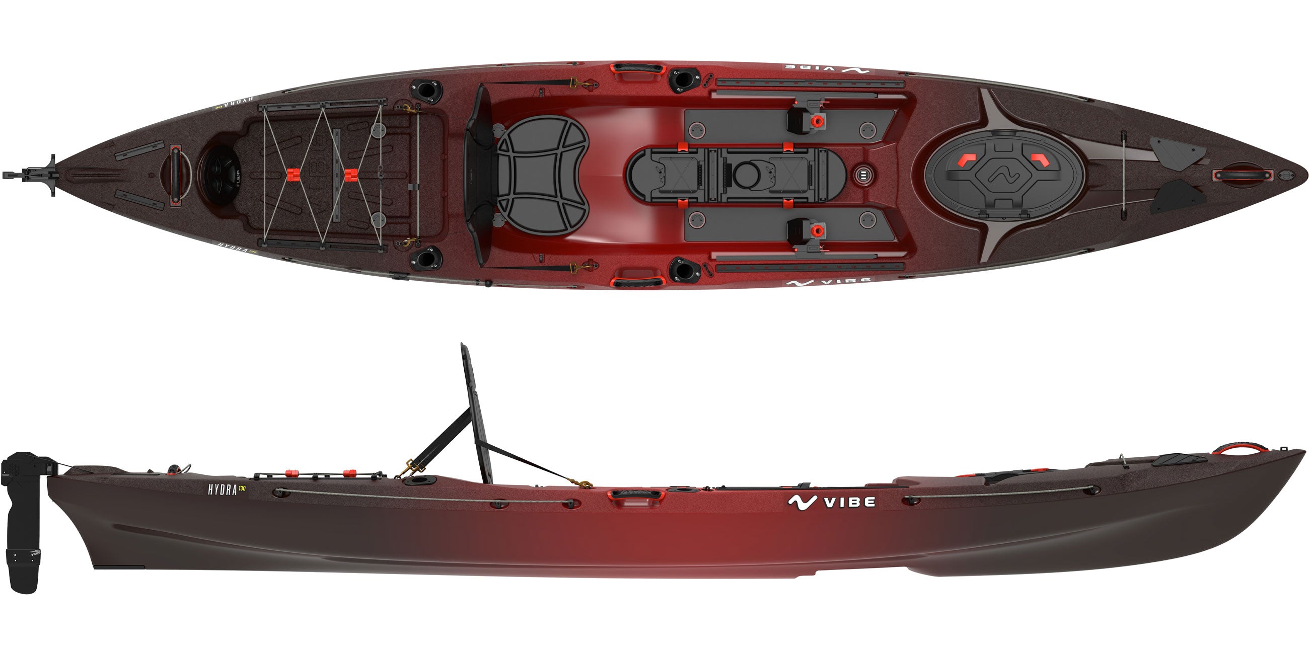 Vibe Kayaks Hydra 130 Angler